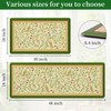 Vintage Farmhouse Kitchen Mats for Floor, Non-Slip, Anti-Fatigue, 2-Piece