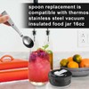 3 x Foldable Spoon for Thermos Funtainer Food Jar 16