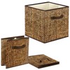 homyfort 12x12 Cube Storage Bins - Fabric Cubby Bins with