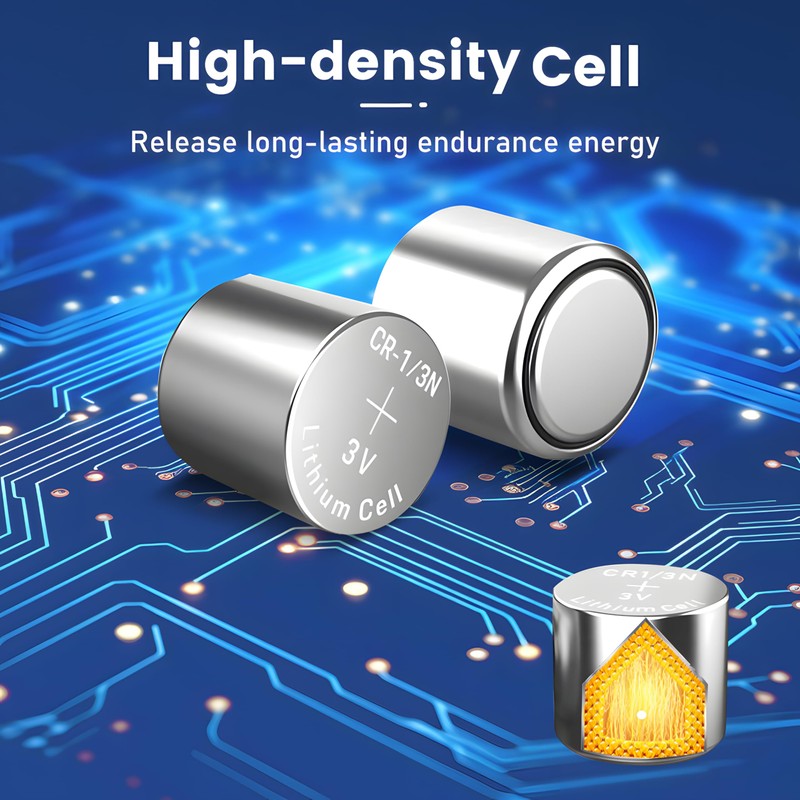YKM CR1/3N 3V Lithium Batteries CR 1/3N DL1/3N CR-1/3N 2L76