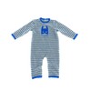 Baby Organic Cotton Long Sleeve Romper Pyjamas 62-68 74-80 Hero,