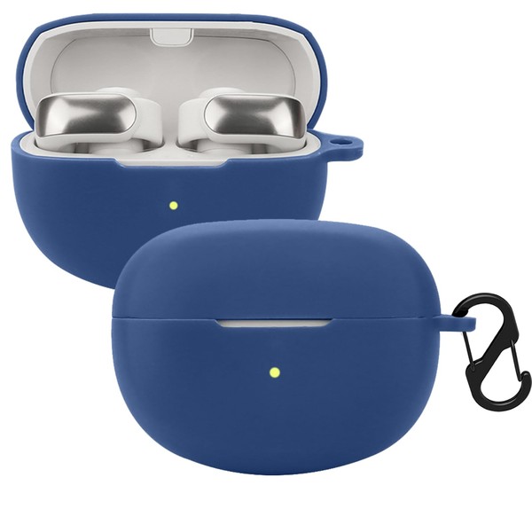 KUSINHOKA Silikonhülle Kompatibel mit Bose Ultra Open Earbuds mit Karabiner,