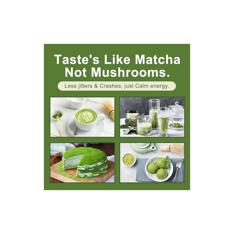 Grelim Matcha De Championes, Matcha Ceremonial Japons Infundido Con 7