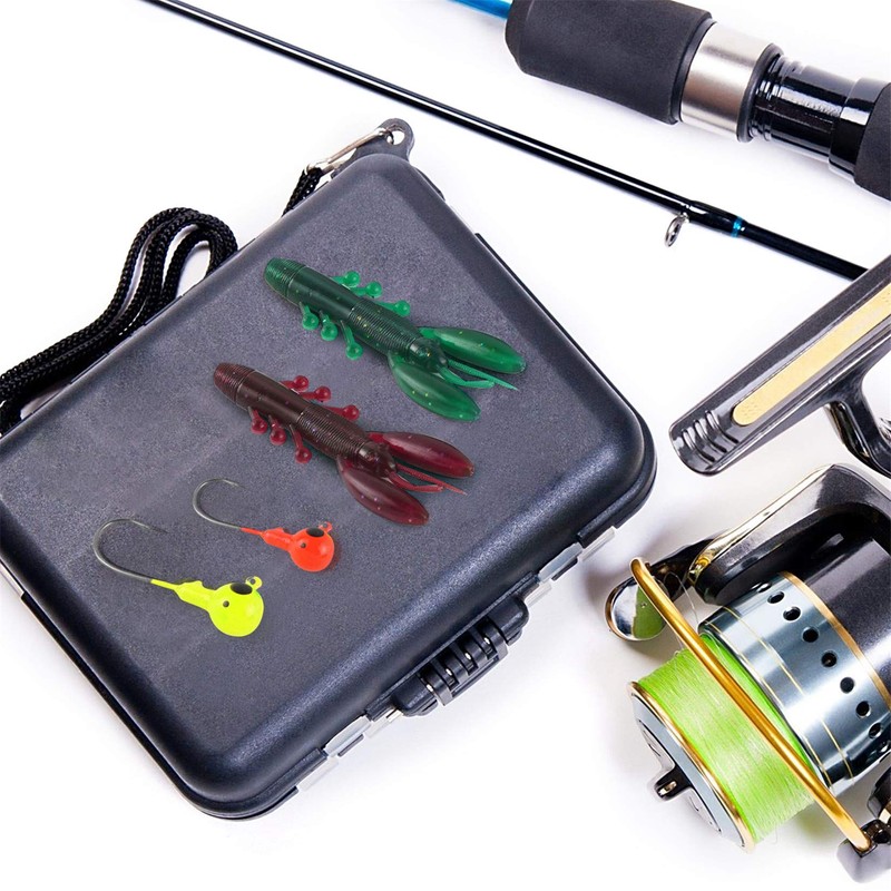 RoseFlower 146 Pieces Fishing Lure Kits Mixed Universal Artificial Soft
