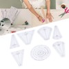 Quilting Rulers Shaped Patch Work Template Tool Ruler DIY Transparent