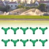 10PCS 3 Way Coupling Water Hose Fitting Y Connector premium