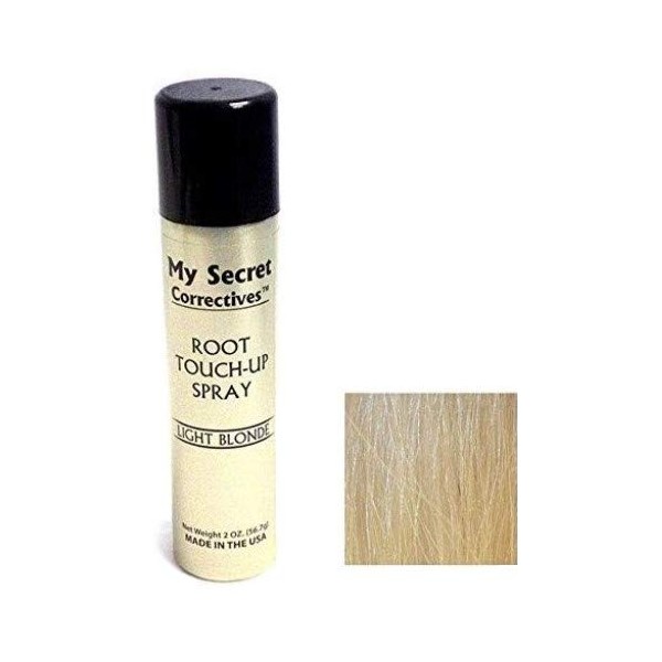 My Secret Correctives Root Touch-Up Spray -2 oz - LIGHT BLONDE