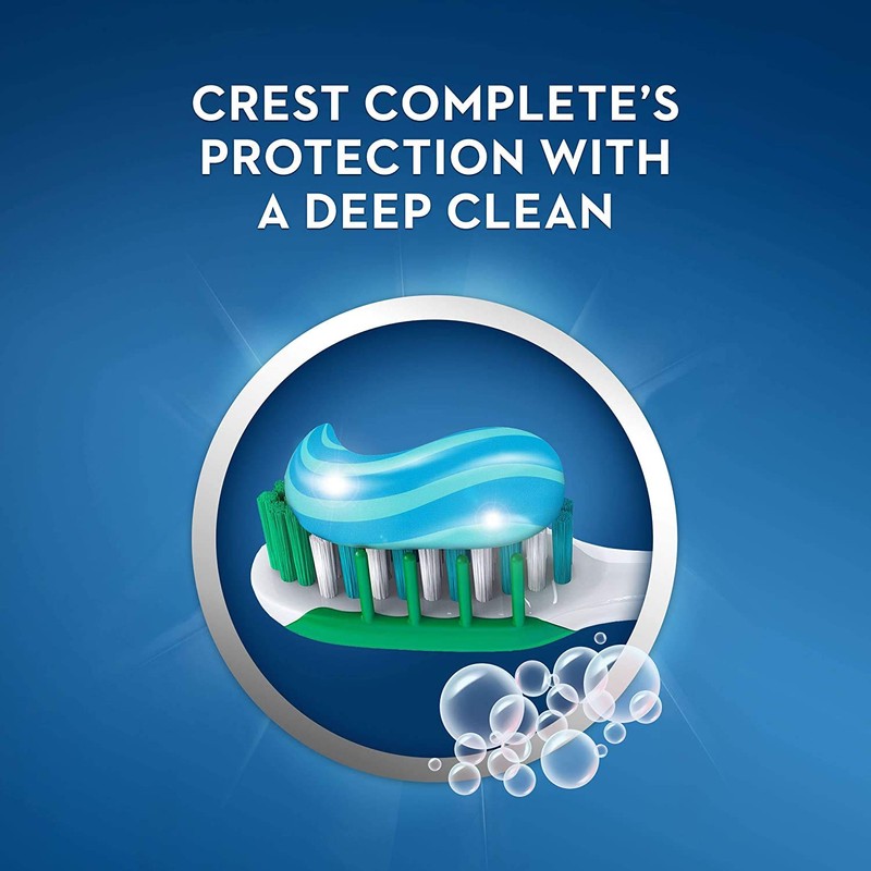 Crest Complete Plus Deep Clean 5.4 oz, Value 2 Pack