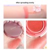 BLUE LOVE Air Cushion Liquid Blush for Cheeks with Mirror,