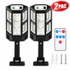 Solar Motion Sensor Light for Outdoor Lighting – 4-Mode Self-Contained