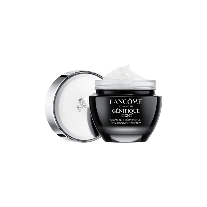 Lancôme Advanced Génifique - Crema Hidratante Facial de Noche, Repara