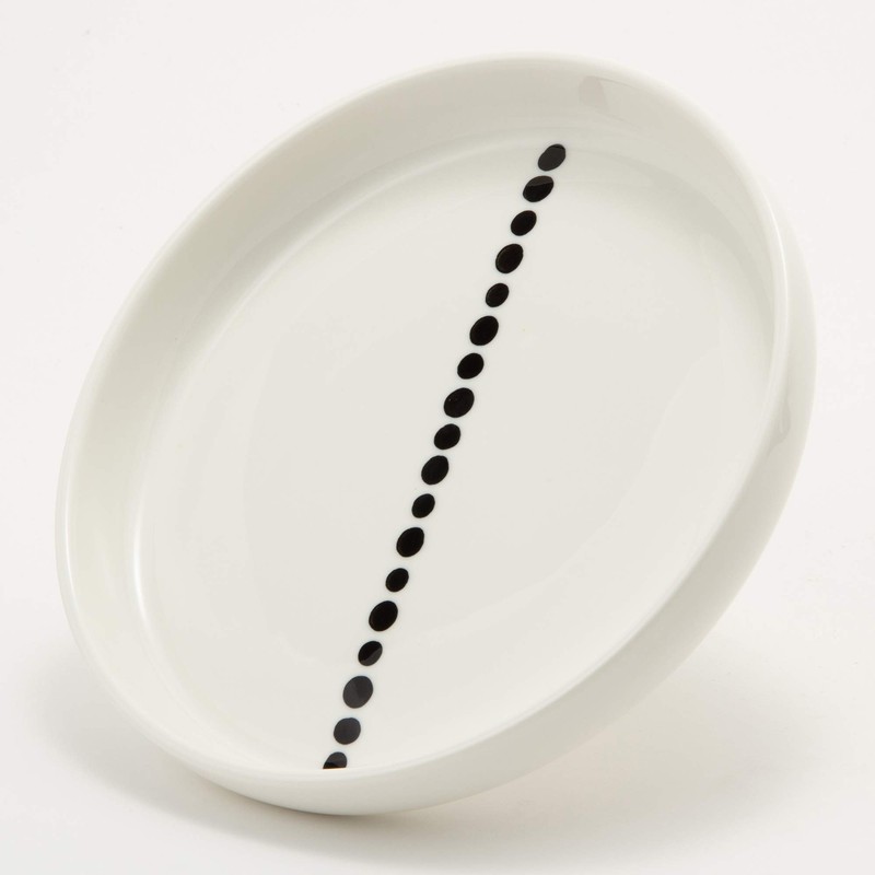 TAMAKI T-786390 Medium Plate Dot Line Dot 7.7 x 1.1