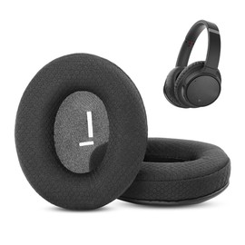 HTINDUSTRY Replacement Earpads Cushion Compatible with Sony WH-CH710N, WH-CH700N,MDR-ZX770BN, ZX780DC Headphones Ear Pads with Breathable Fabric/High Density Foam