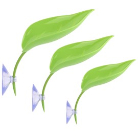 3PCS Lexziuo Tree Frog Tank Accessories, Reptile Terrarium Climbing Platform with Suction Cups, Habitat Decor for Leopard Gecko, Toads, African Dwarf Frogs & Turtles