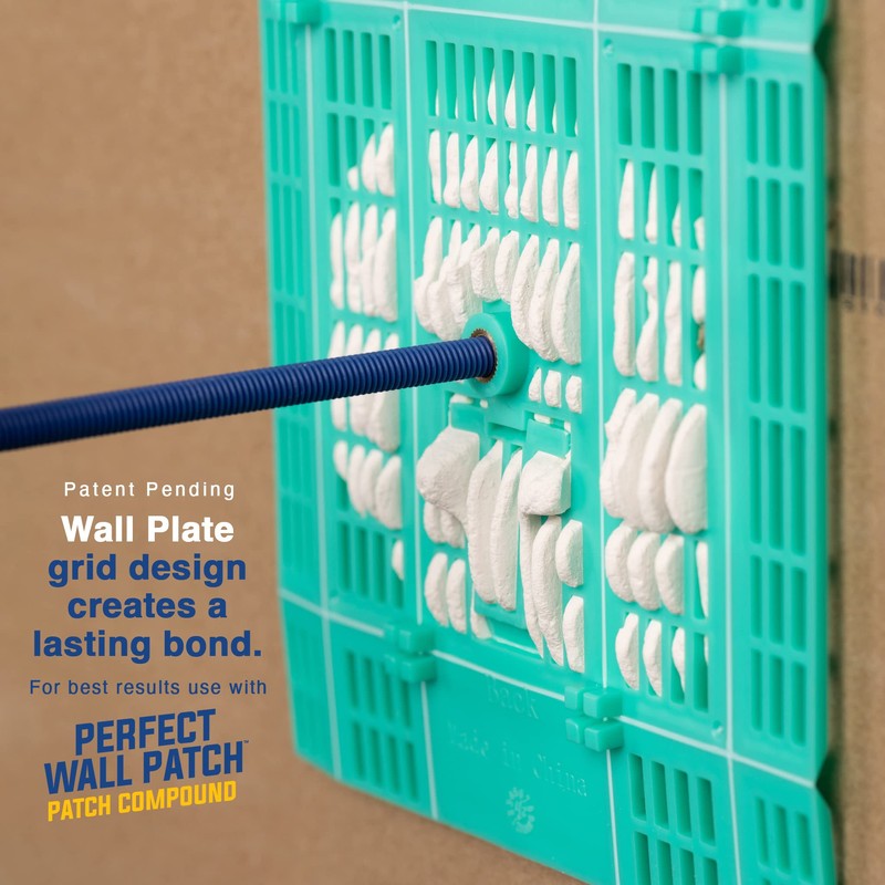 SDHome Perfect Wall Patch - Wall Plate 3-Pack - Repairs