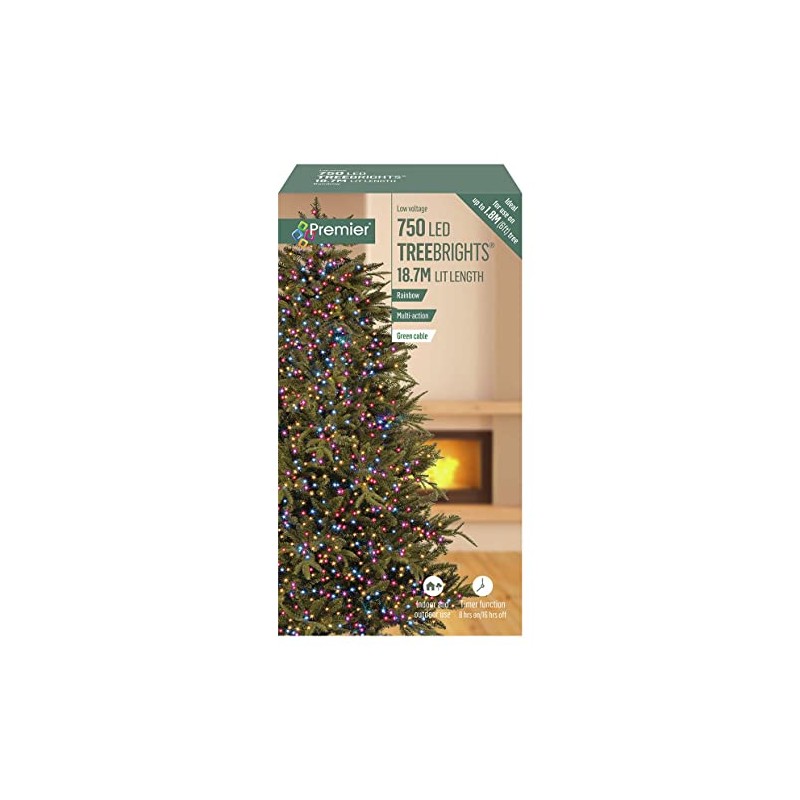 Premier 750 Rainbow Led Indoor And Outdoor Multi-action Treebrights With