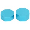 Cue Chalk Box Holder Aluminium Alloy Octagonal Universal Billiard Chalk