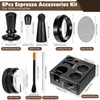 8 PCS Espresso Accessories Kit,51mm Espresso Tamper Tools,WDT Tool Espresso,Espresso
