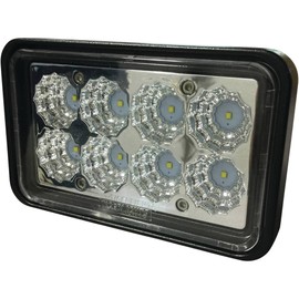 Tiger Lights TL650 12V Skid Steer Light Compatible With/Replacement For Bobcat 553, 751, 753, 763, 773, 7753, 853, 863, 864, 873, 883, 943, 963, A250, A300, A770, S100, S130, S150 Flood Off-Road Light