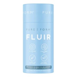Pure Form Fluir Probiotico Inulina Vitamina C Lactobacilos Sin Sabor                                                                                  