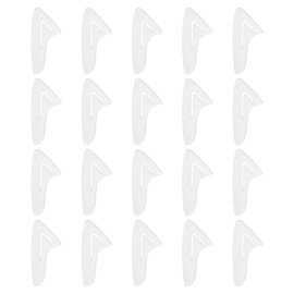 uxcell 30Pcs Blade Knife Tip Protector Cover, 36 x 15.7 x 4.1mm Plastic Knife Guard Sleeves Clear Knife Blade Tip Sleeves Cover for Kitchen