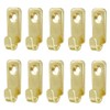Adiyer 10pcs Heavy Duty J-Shaped Hangers 304 Stainless Steel Wall