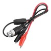 Pomya Alligator Clip BNC Plug Oscilloscope Test Probe Cable Double