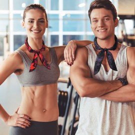 Tarpop Cooling Neck Wraps Cooling Bandana Neck Cooler Accessories Ice Wrap Scarf Headband for Summer Hot Weather Sport(90 Pcs)