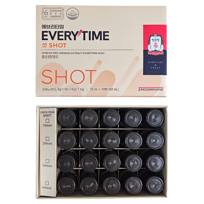 Jeonggwanjang CheongKwanJang Red Ginseng Extract Everytime Shot 20ml x 20