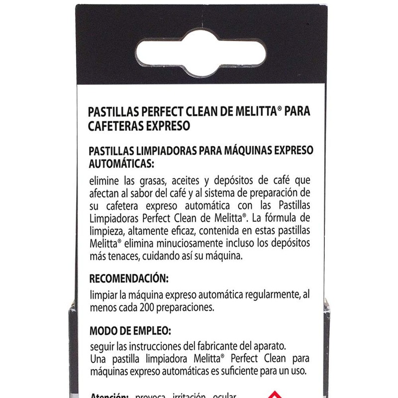 Paxanpax Genuine Melitta 'Perfect Clean' Espresso Machine Cleaning Tablets (1.8g,