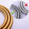 CIENCIA 2m(78-Inch) Anti-kink Flexible Gold Shower Hose Stainless Steel with