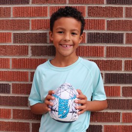 Passback Peewee Rubber Football, Ages 4-8, Elementary Training, Original, Warranty, Ships Deflated