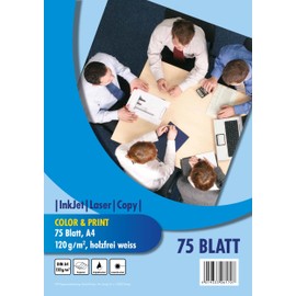 PVP 6170 Colour and Print Copier Paper DIN A4/160 g/m²/75 Sheets Bright White