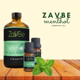 MABUA Menthol Breathe Essential Oil Blend 120 ml - Pure, Essential Oil for Diffuser Undiluted, Natural, Therapeutic Grade, Oils for Diffuser for Apartment Air Freshener