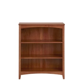 Camaflexi Shaker Style Bookcase, 36", Brown