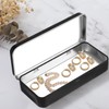2 Pieces of Iron Storage Boxes with Lids, Portable Storage