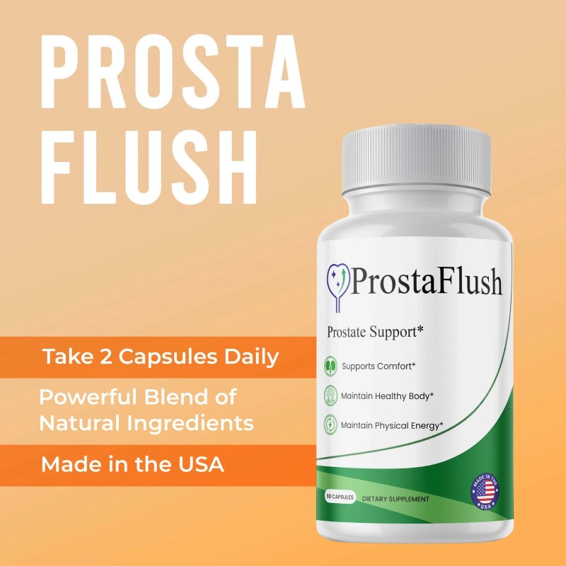 Unbranded (3 Pack) ProstaFlush Capsules for Men, Prosta Flush Prostate
