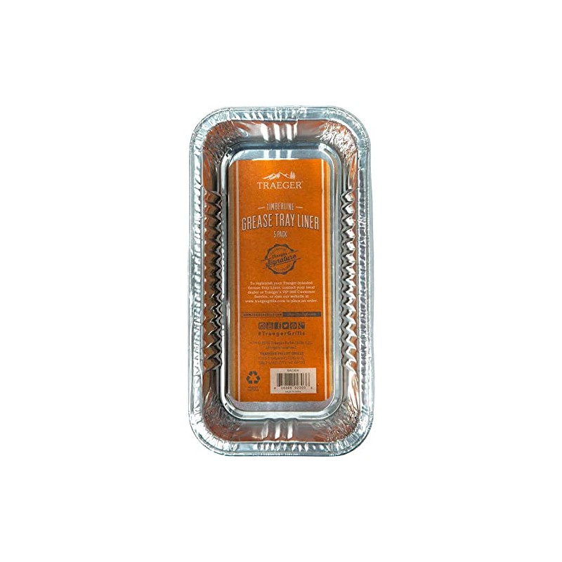 Traeger Grills BAC404 Timberline 850 & 1300 Grease Pan Liner