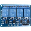 ELEGOO 4 Channel DC 5V Relay Module with Optocoupler for