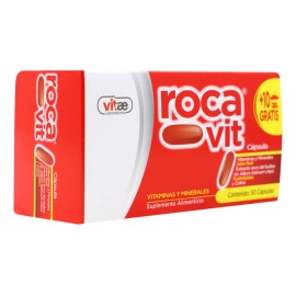 Roca Vit 50 Caps + 10 Caps , Vitaminas Y Minerales Jal
