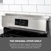 StoveShelf 30" Length Stainless Steel Finish Magnetic Shelf for Kitchen