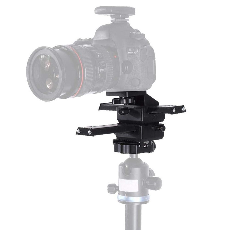 Elerose Macro Focus Rail, 4-Way Macro Focus Rail Slider with