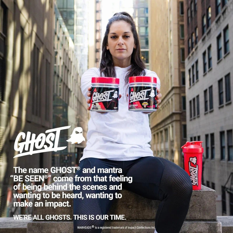 Ghost Pump Suplemento Pre Entrenamiento 40 Servicios