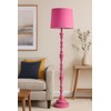 Heritage Kids Sculpted Wood Floor Lamp, Pink