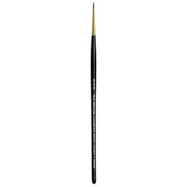 da Vinci Watercolor Series 11 Maestro Paint Brush, Fuller English Round Kolinsky Red Sable, Size 3/0
