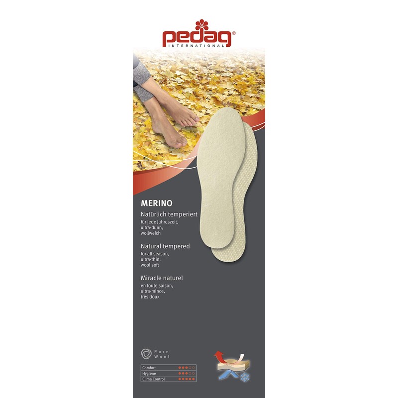 Pedag 113 Angora Rabbit Hair Insole, US Women's Size 9,