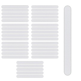 Whimsigulp 36pcs Non-Slip Strip Stickers, Anti Slip Shower Stickers for Bath and Shower Floors – Non Slip Bath Stickers for Bathtub Safety, Transparent Bath Anti Slip Stickers 20mm x 200mm