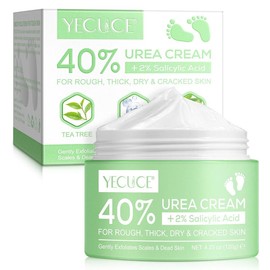 Yecuce 40% Urea Cream for Dry & Cracked Skin 120g - Moisturizers - Specification: 40% Urea Cream (150g)