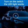 Fake Car Alarm, Dummy Car Alarm,(Batteries Included) Red LED Light