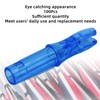 100pcs Archery Arrow Nock Durable Plastic Insert Arrow Nocks Light